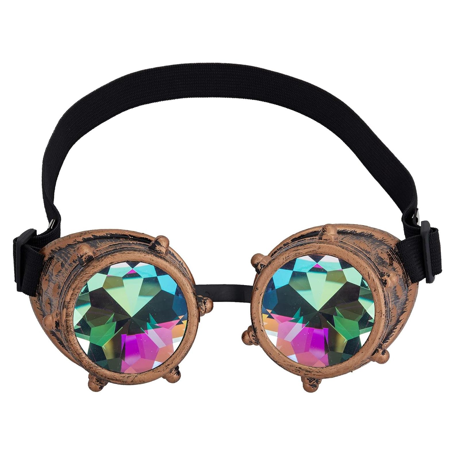 Gafas de Caleidoscopio OMGREAT para Raves - Lentes Arcoíris