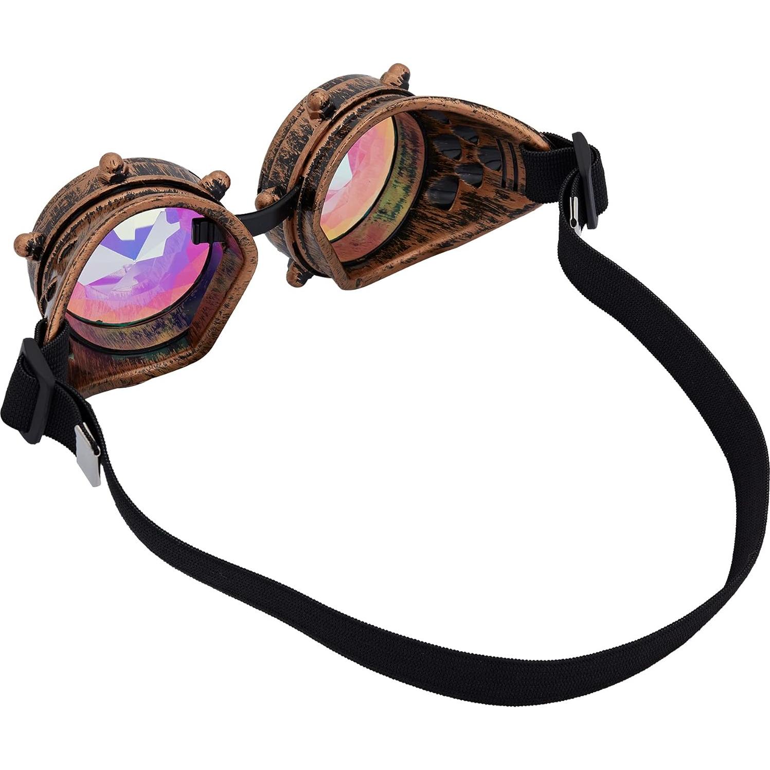 Gafas de Caleidoscopio OMGREAT para Raves - Lentes Arcoíris