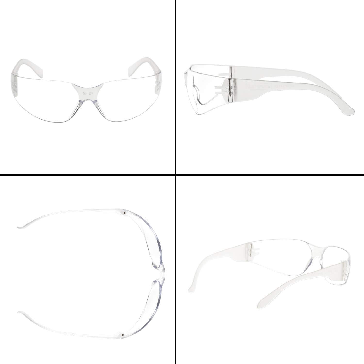 Paquete de 12 Gafas de Seguridad Trust Optics con Protección UV