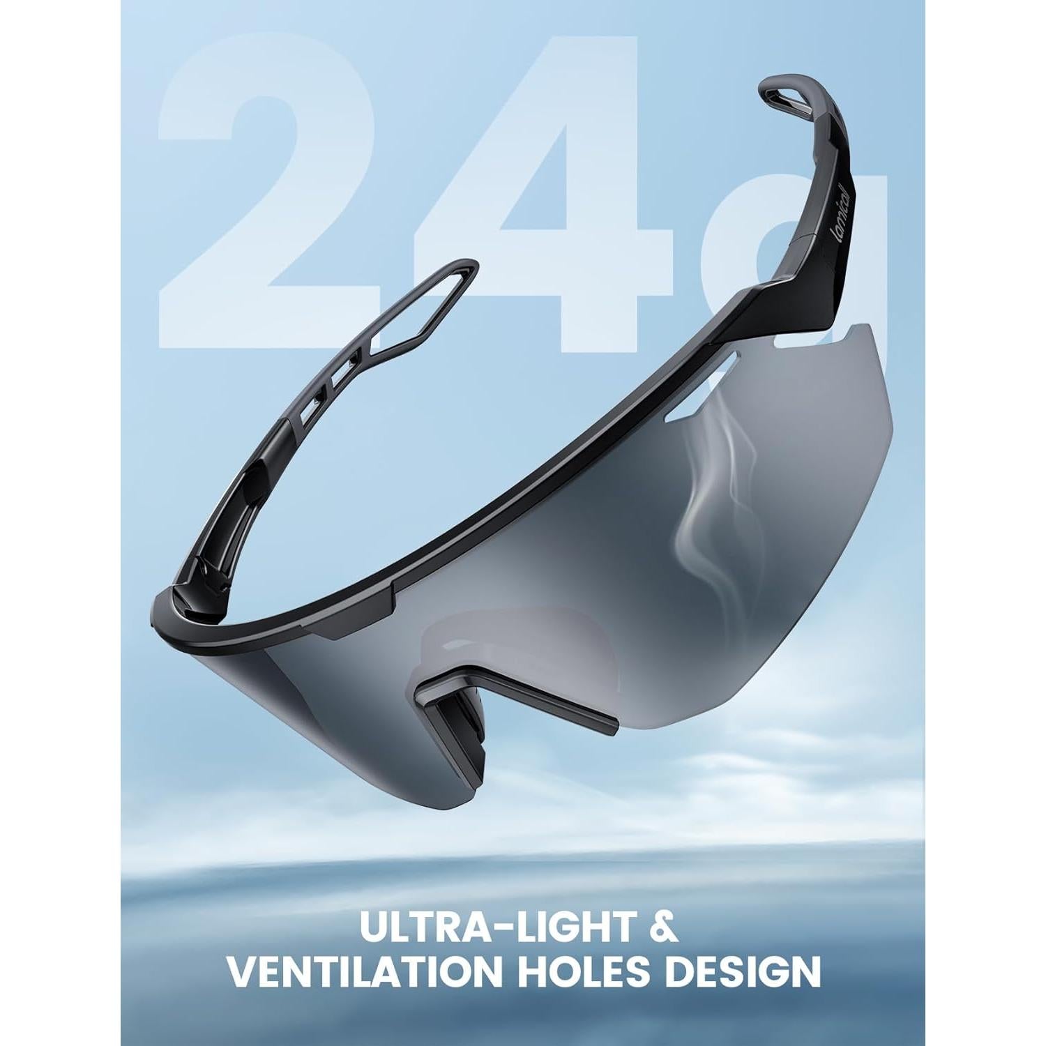 Gafas de Sol Deportivas Lamicall Bcpe02-bk Polarizadas UV400