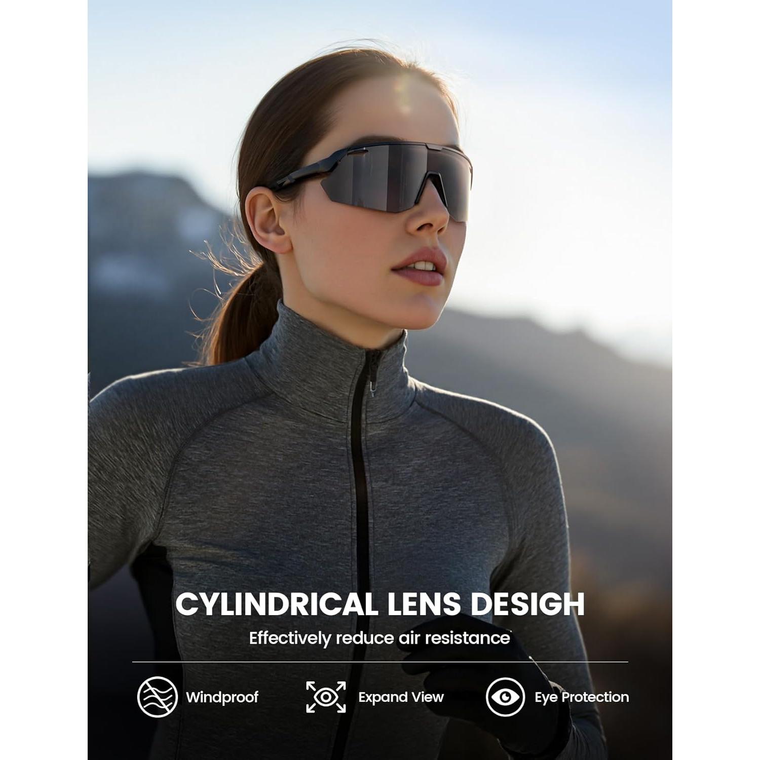 Gafas de Sol Deportivas Lamicall Bcpe02-bk Polarizadas UV400