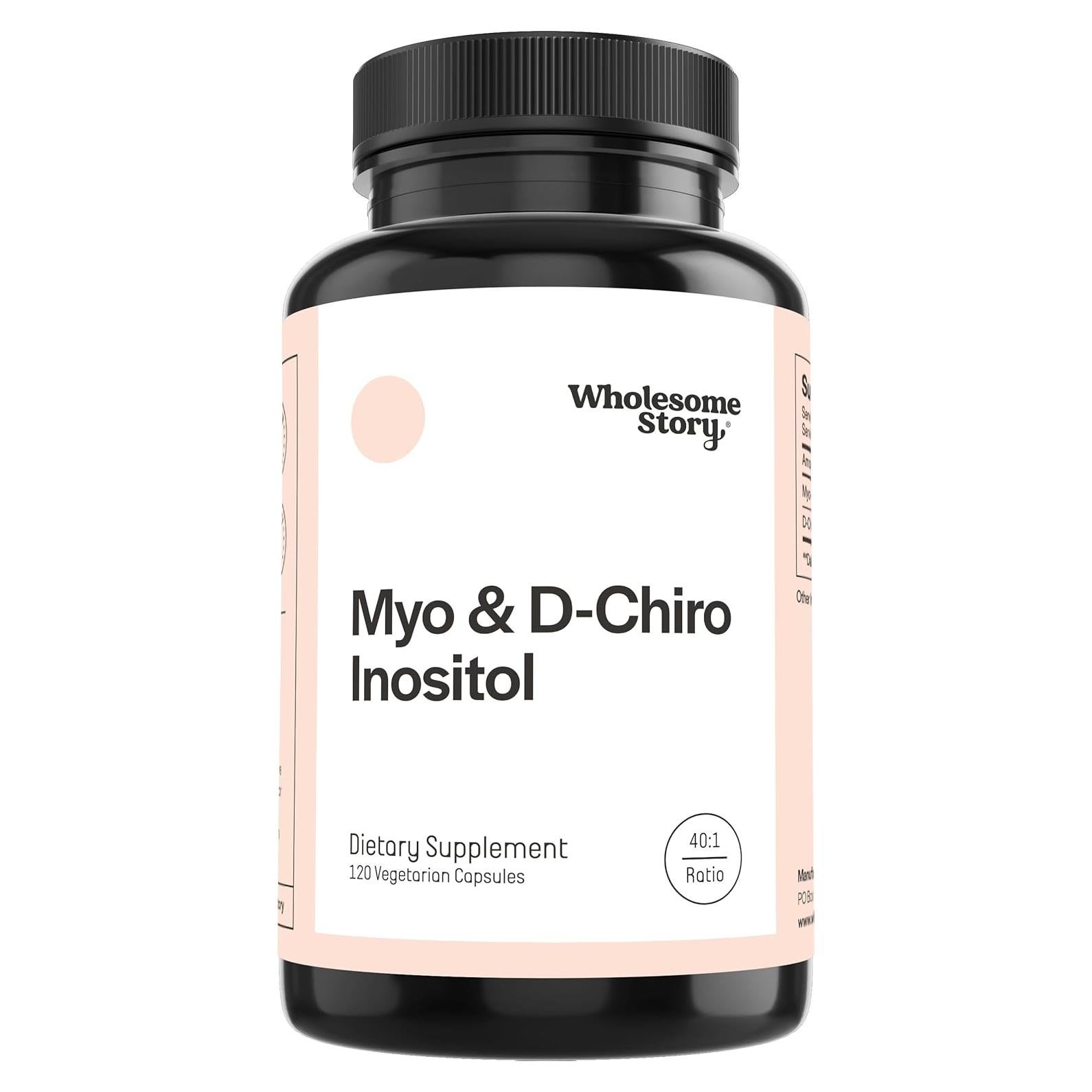 Suplemento de Inositol Wholesome Story 30 Porciones 40:1