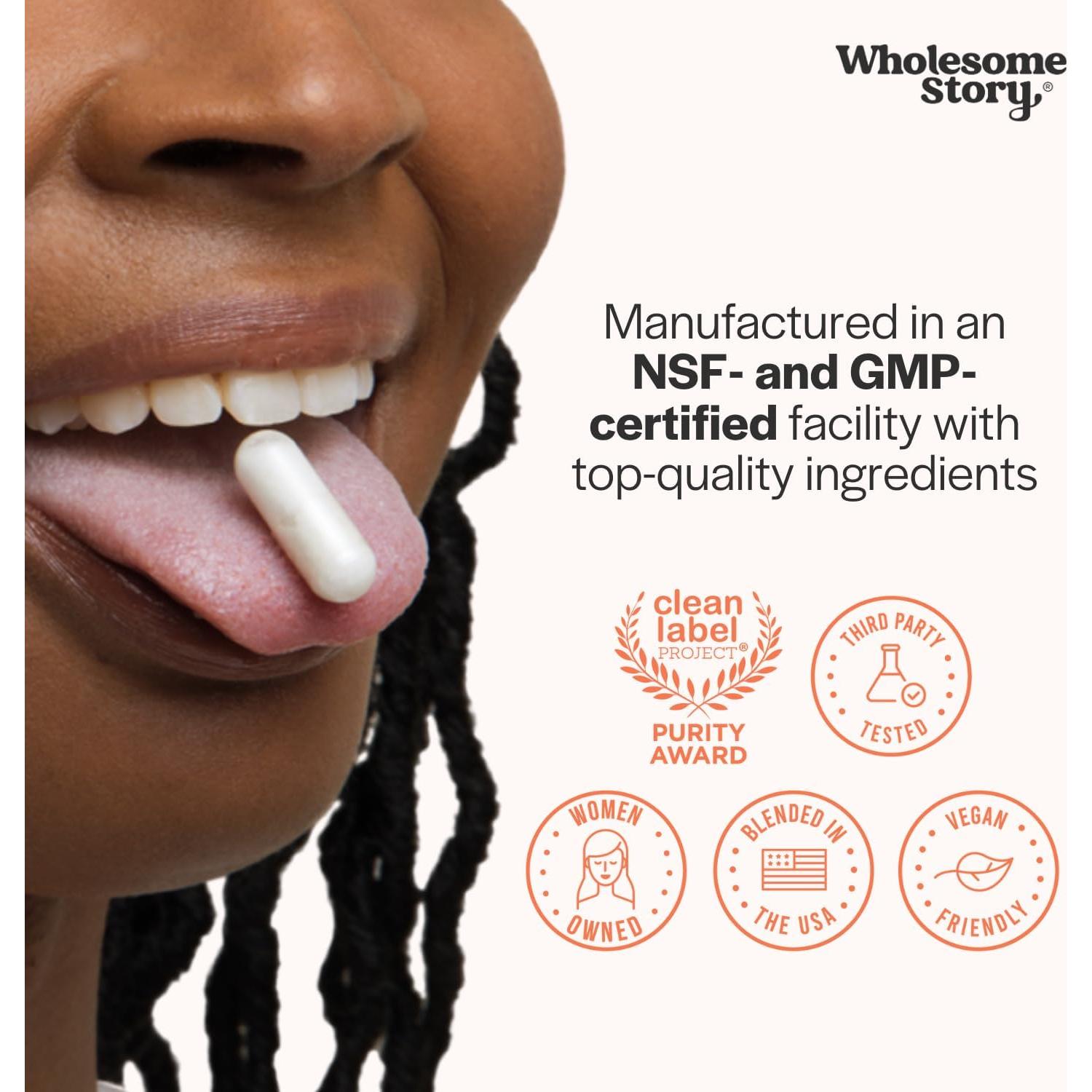 Suplemento de Inositol Wholesome Story 30 Porciones 40:1