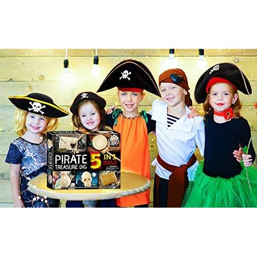 Kit de Excavación de Tesoros Piratas XXTOYS - 5 Reliquias
