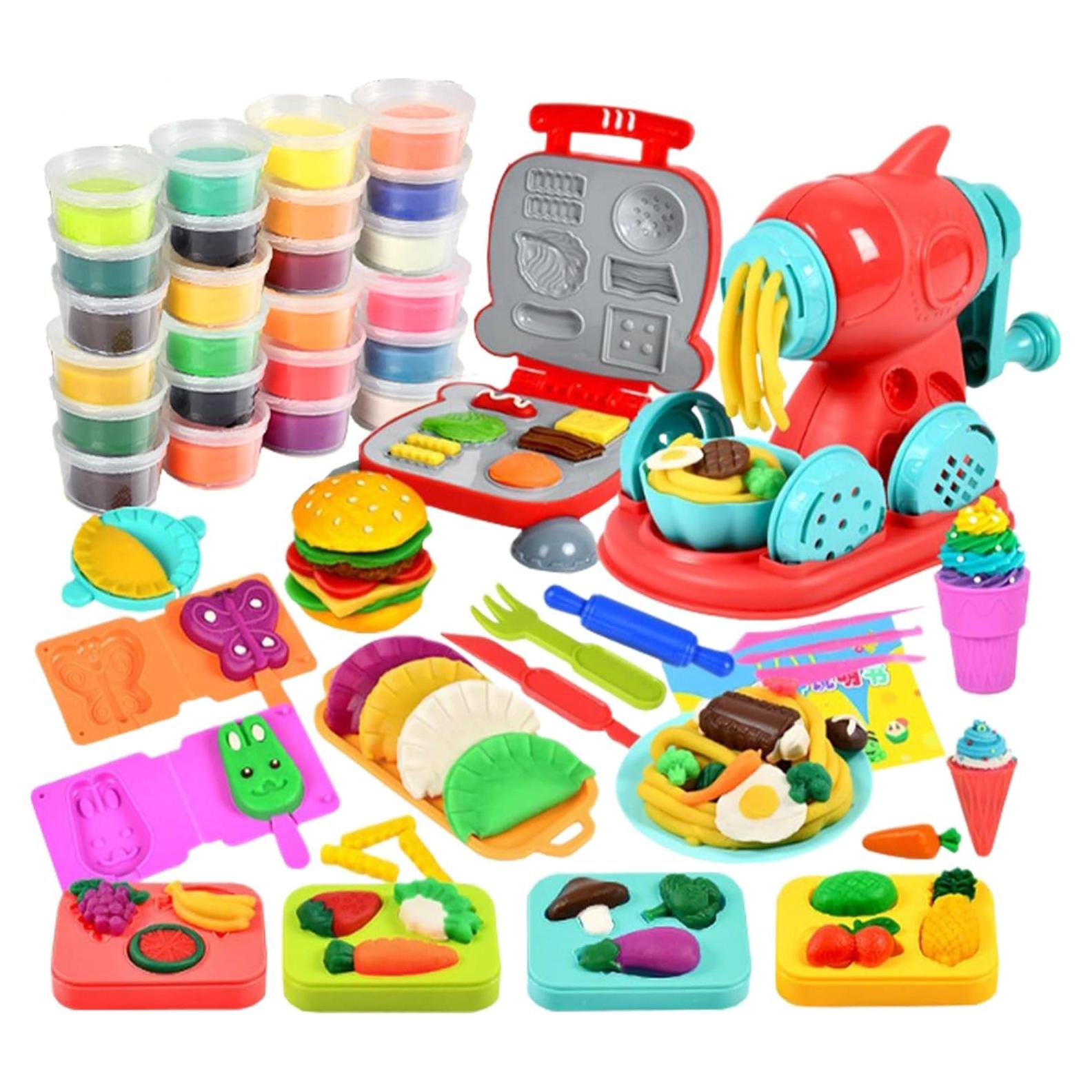 Juego de Masa de Color 2 en 1 GOVOY con 24 Piezas y Accesorios