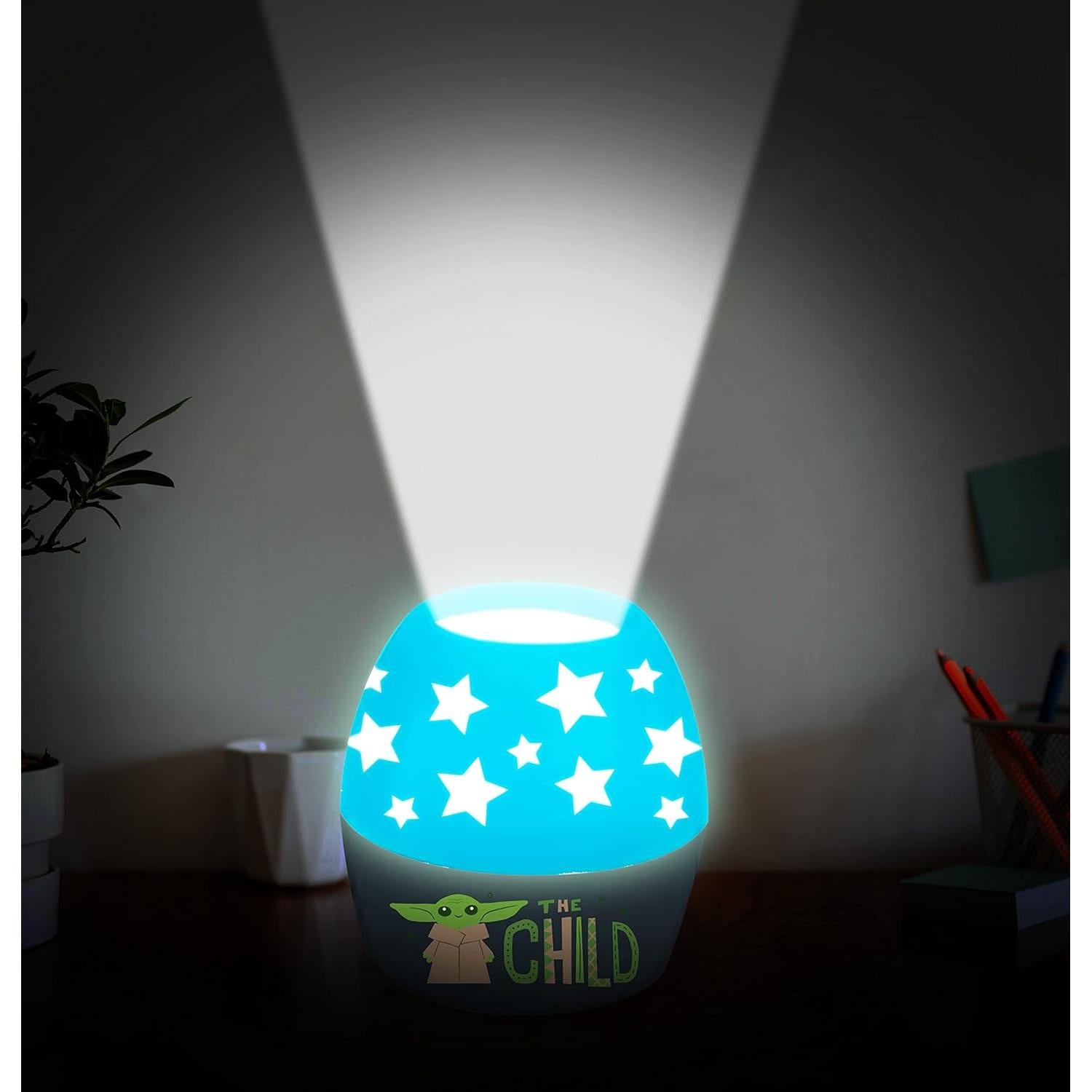 Lámpara de Proyección Star Wars Mandalorian Idea Nuova 10 cm