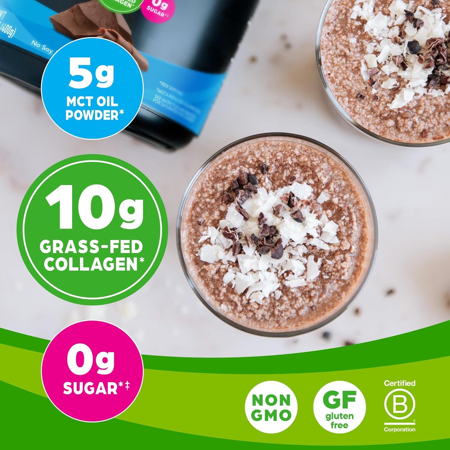 Polvo de Proteína de Colágeno Keto Orgain Chocolate 398g