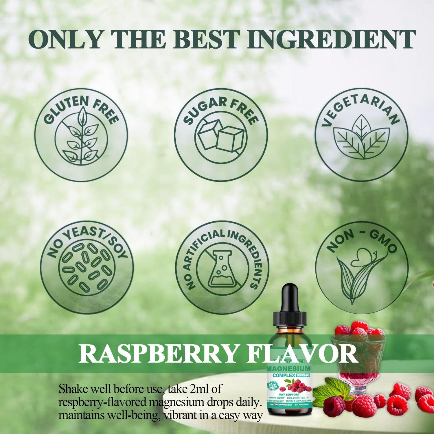 Gotas Líquidas de Magnesio 5 Complejo WellVeraVida 60ml