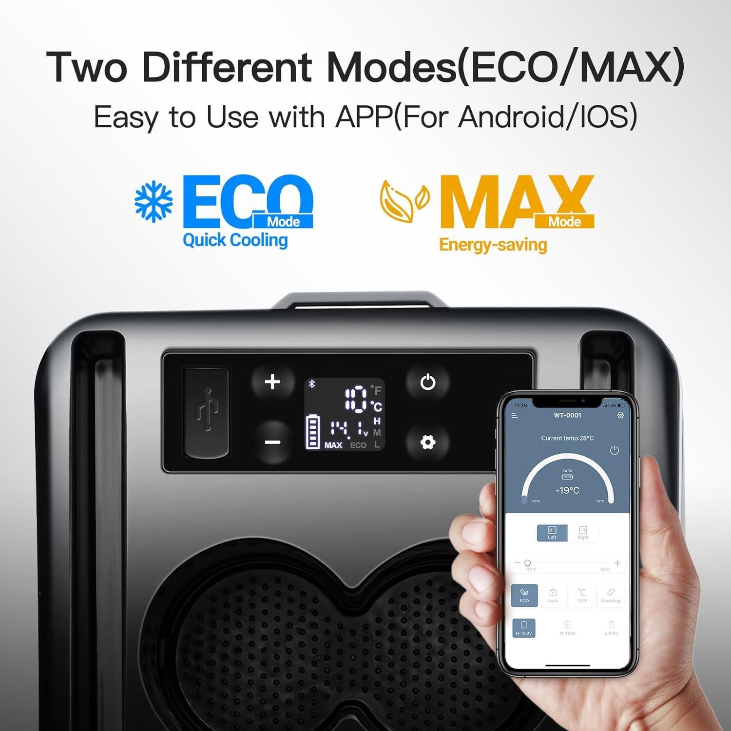 Refrigerador BODEGA 12V 15L Portátil para Coche y Camping