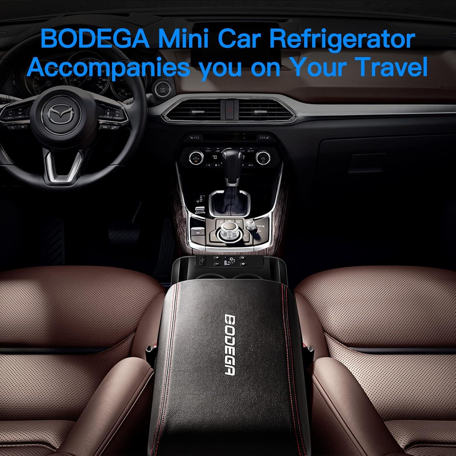 Refrigerador BODEGA 12V 15L Portátil para Coche y Camping