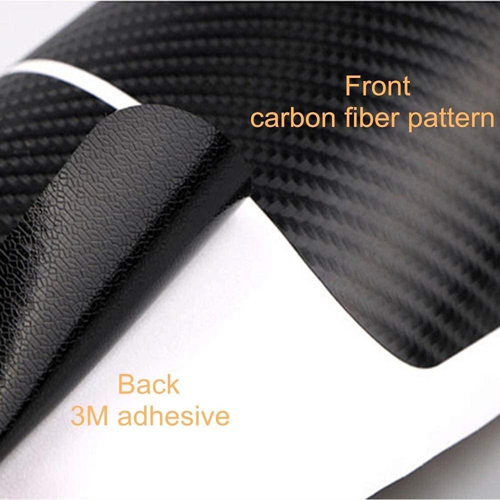 Protector de Umbral de Puerta de Coche LANZMYAN 4PCS Vinilo 3D