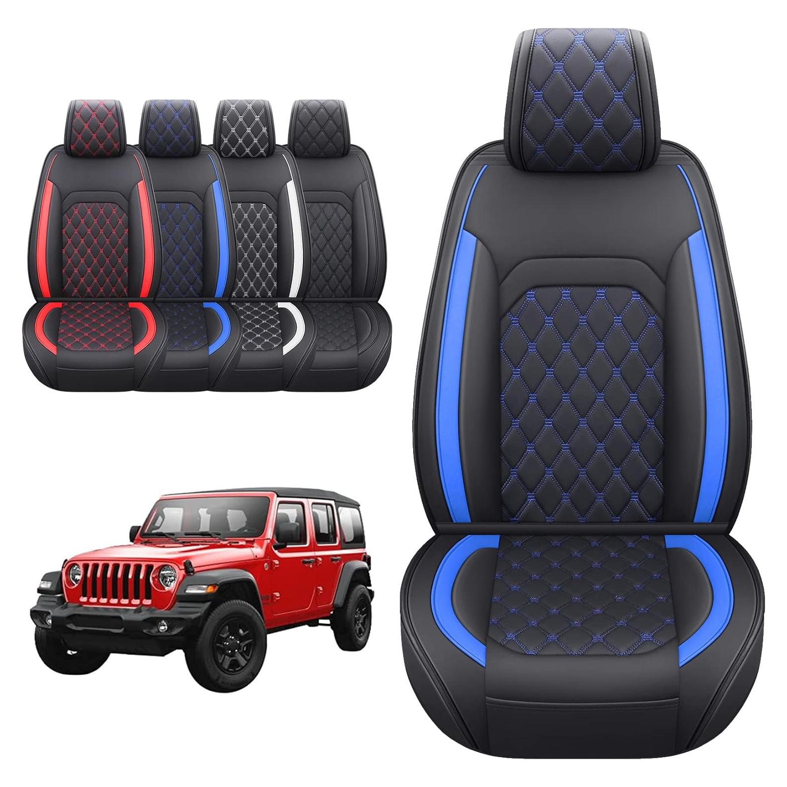 Fundas de Asiento Delantero Aierxuan Jeep Wrangler 2007-2025