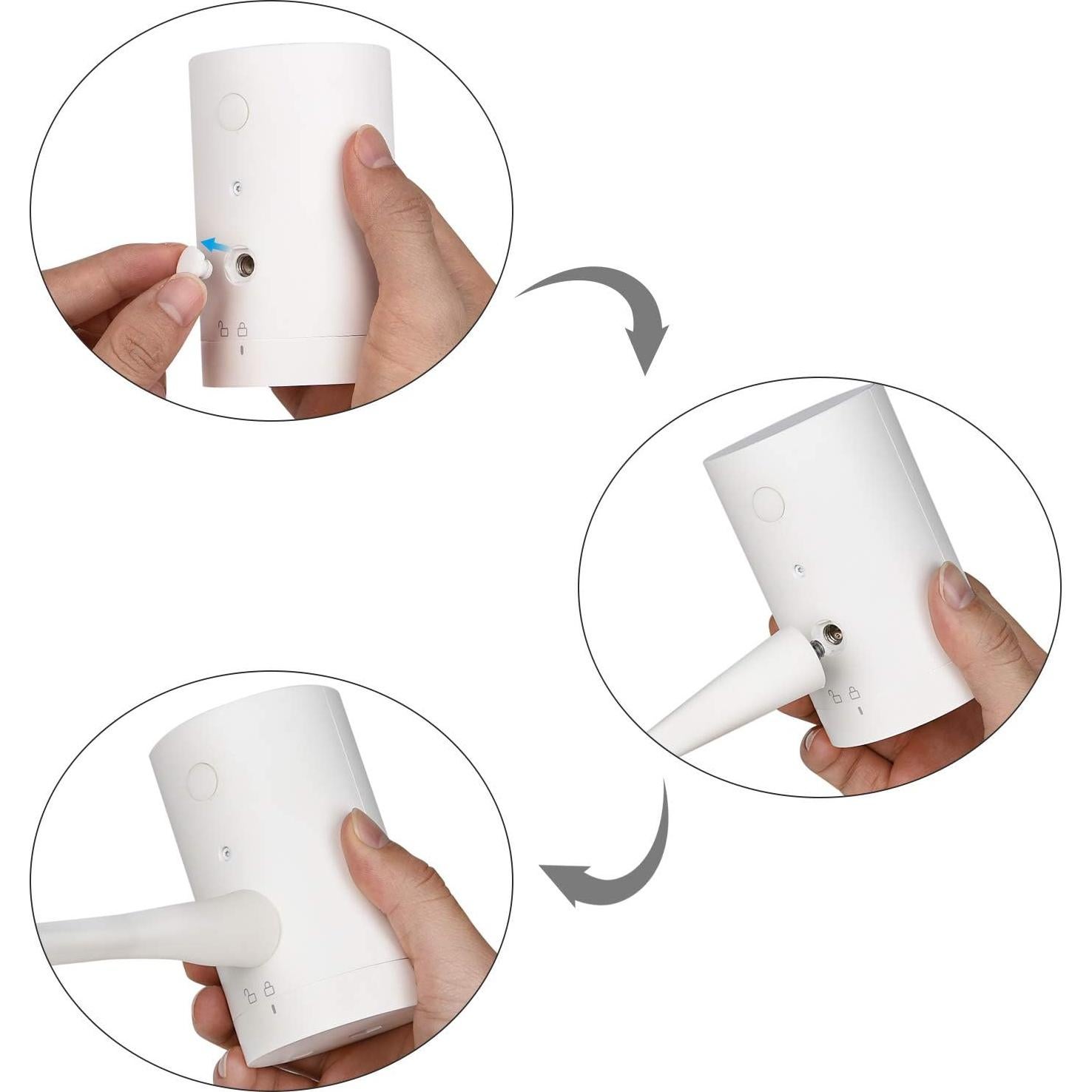 Soporte Flexible de Montaje para Cámara Ring - 2 Pack Blanco