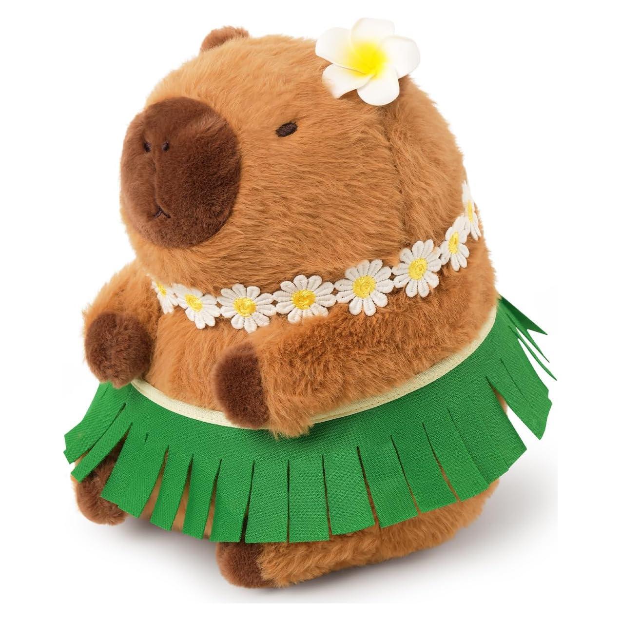 Peluche Capibara Hawaiana Ditucu 30 cm Calidad Premium