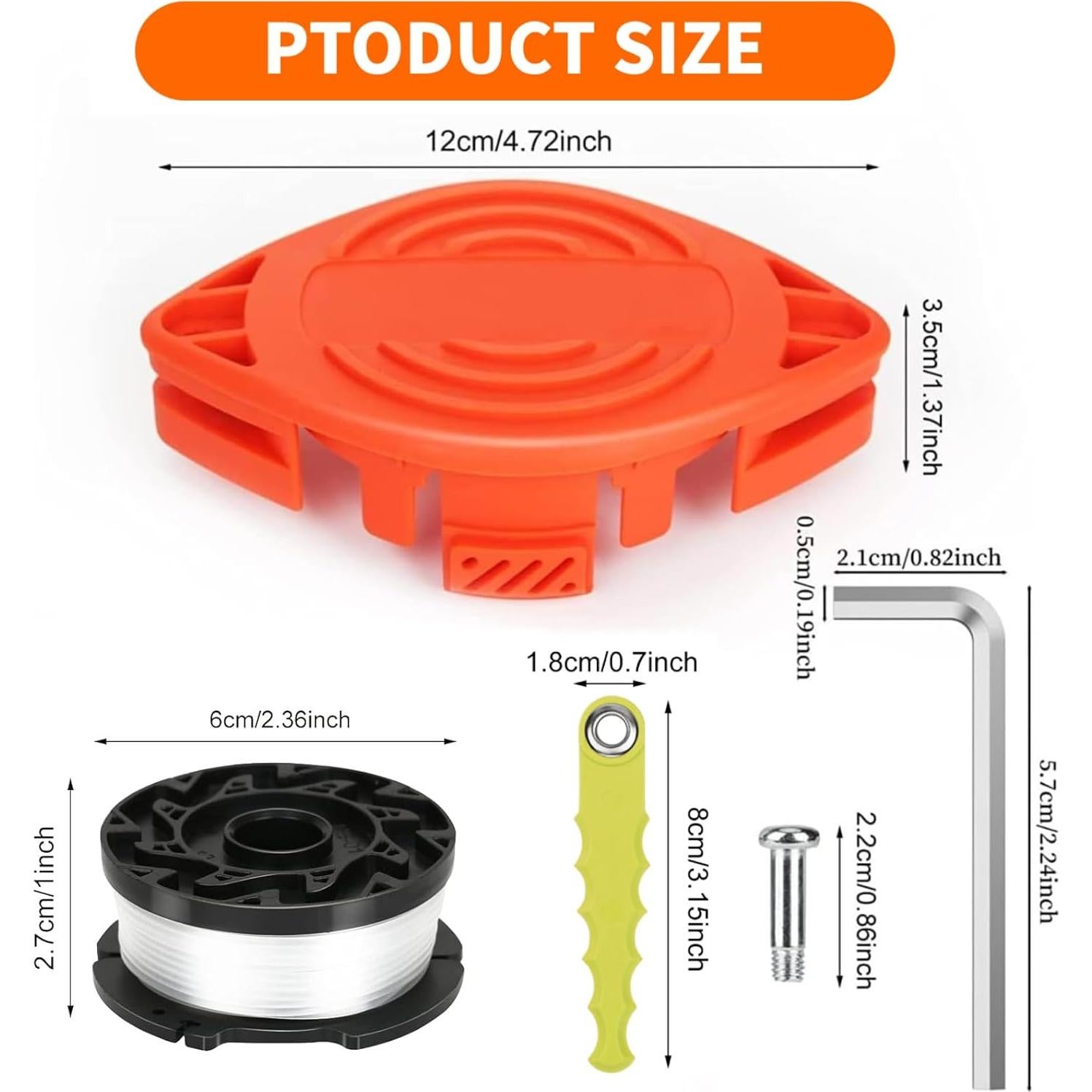 Cuchillas de Recortadora Eyoloty AF-100 30 pies 0.065 cm