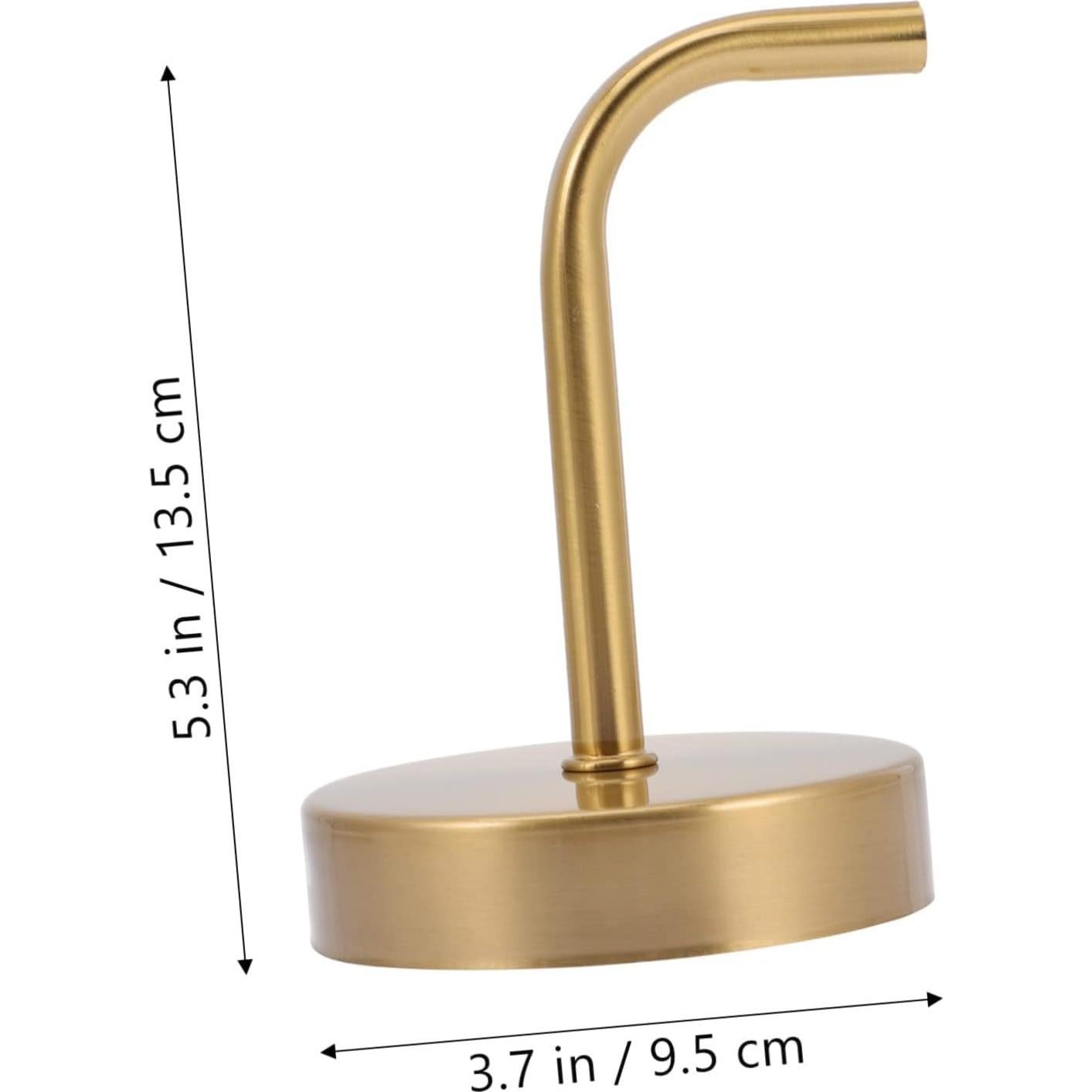 Soporte de Lámpara de Pared DOITOOL 2 Piezas Dorado