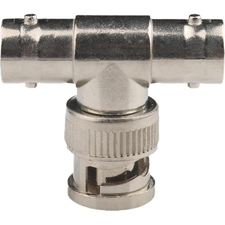 Adaptador Divisor BNC 7 Pcs Macho a 2 Hembras Tipo T