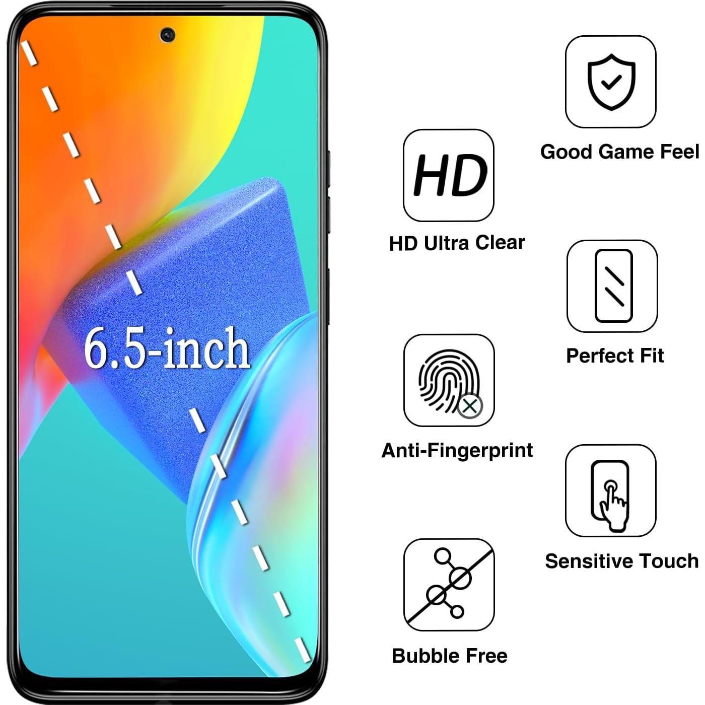 Protector de Pantalla Privado Bencuku para Moto G Stylus 5G 2024