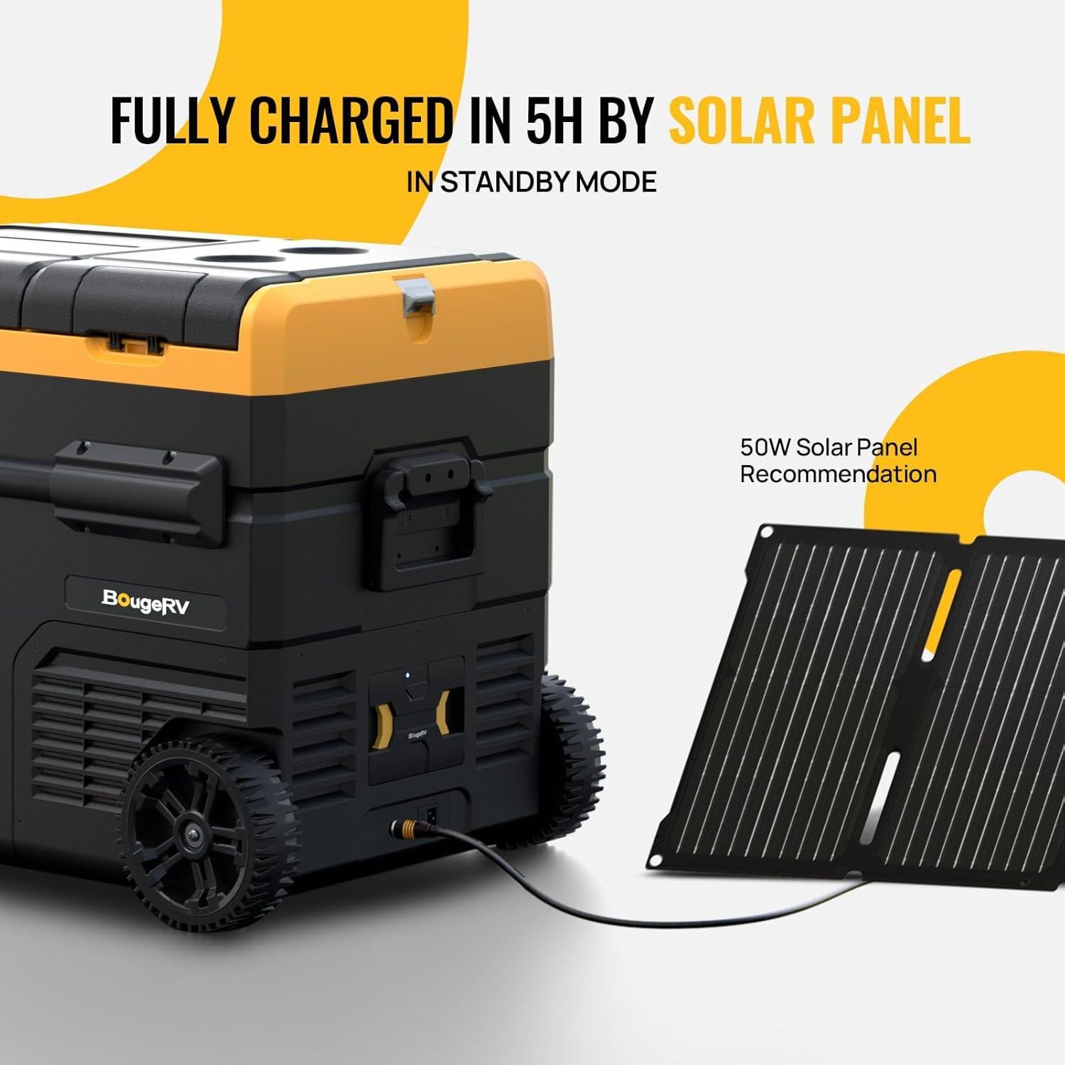 Batería BougeRV 173Wh para Refrigerador Doble Zona 12V