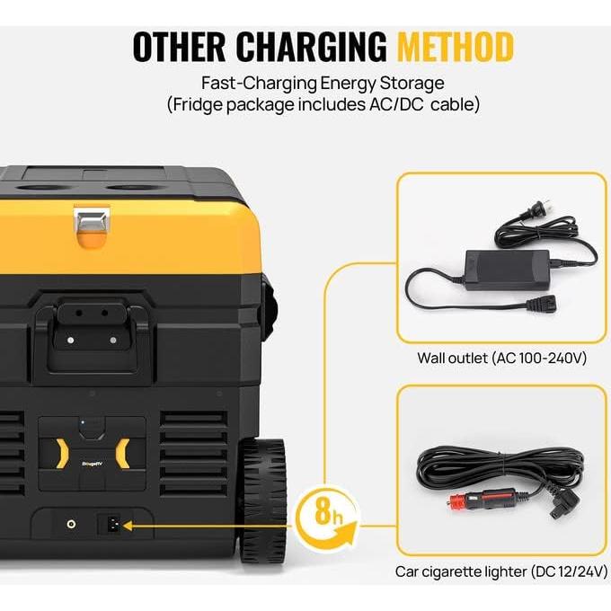 Batería BougeRV 173Wh para Refrigerador Doble Zona 12V