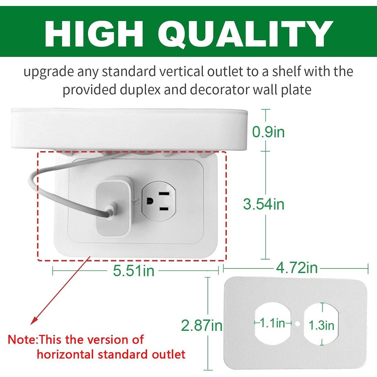 Estante de Enchufe BELIEFLUO Horizontal-Estándar para Cables
