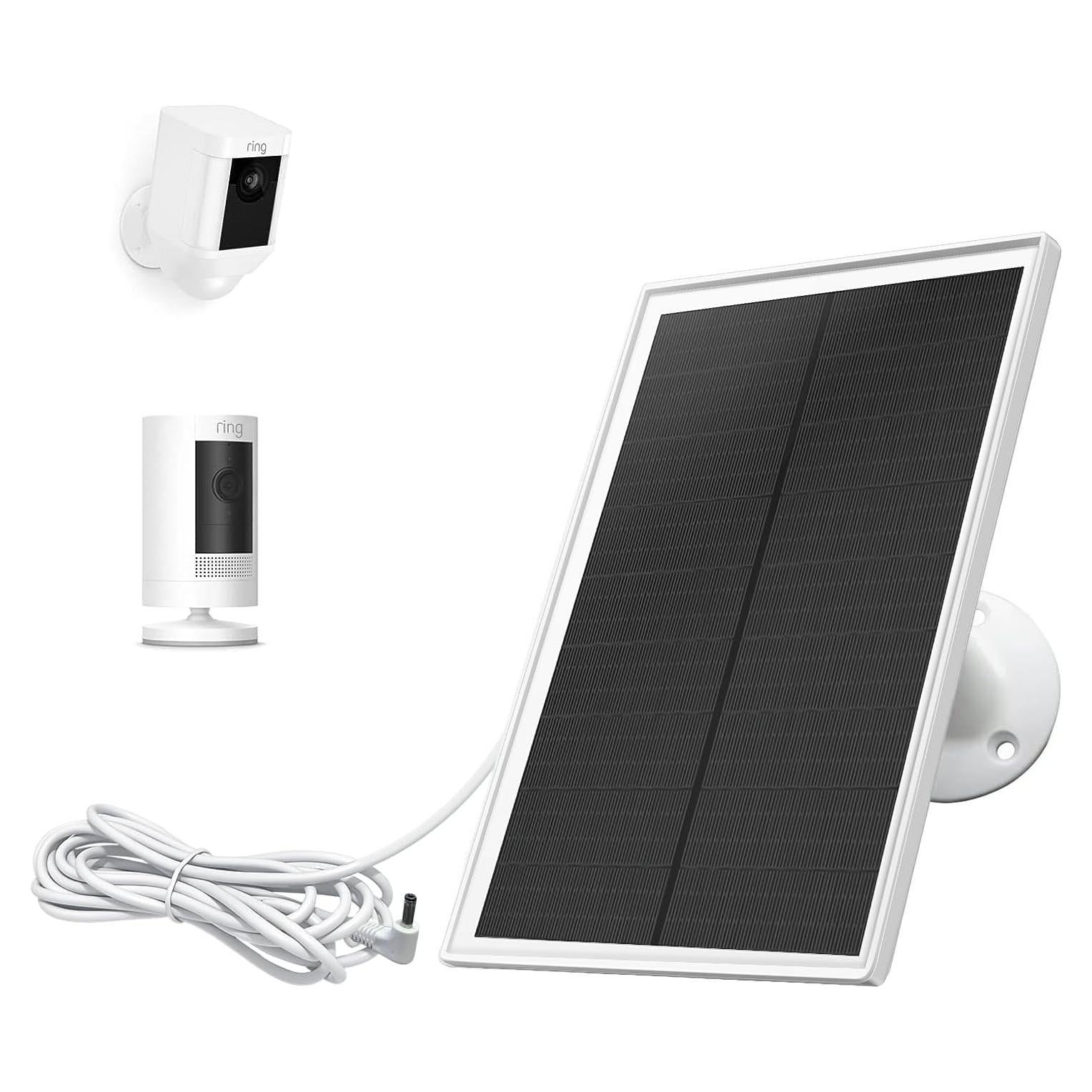 Cargador Solar OuOudoit para Cámara Ring 6W Impermeable