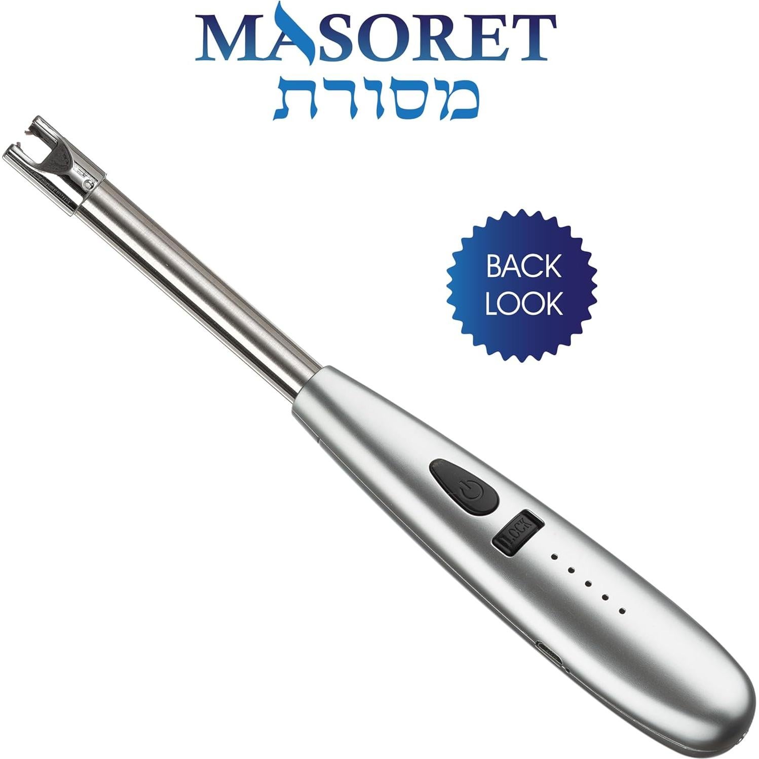 Encendedor Electrónico de Shabat Masoret Recargable USB 29cm