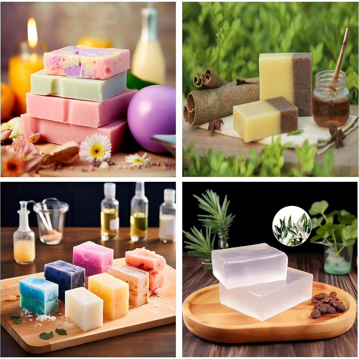 Base de Jabón Glicerina EDSRDRUS 0.91 kg Hidratante Aloe Vera