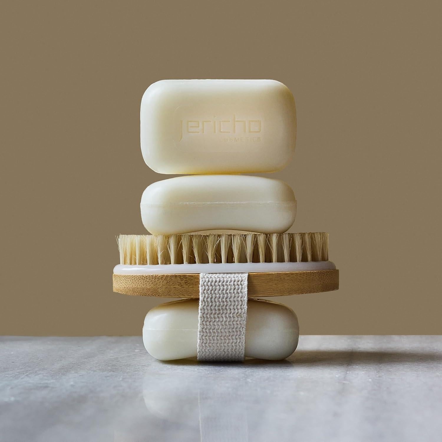 Jabón Natural Jericho Cosmetics 125g x 3 - Minerales Mar Muerto