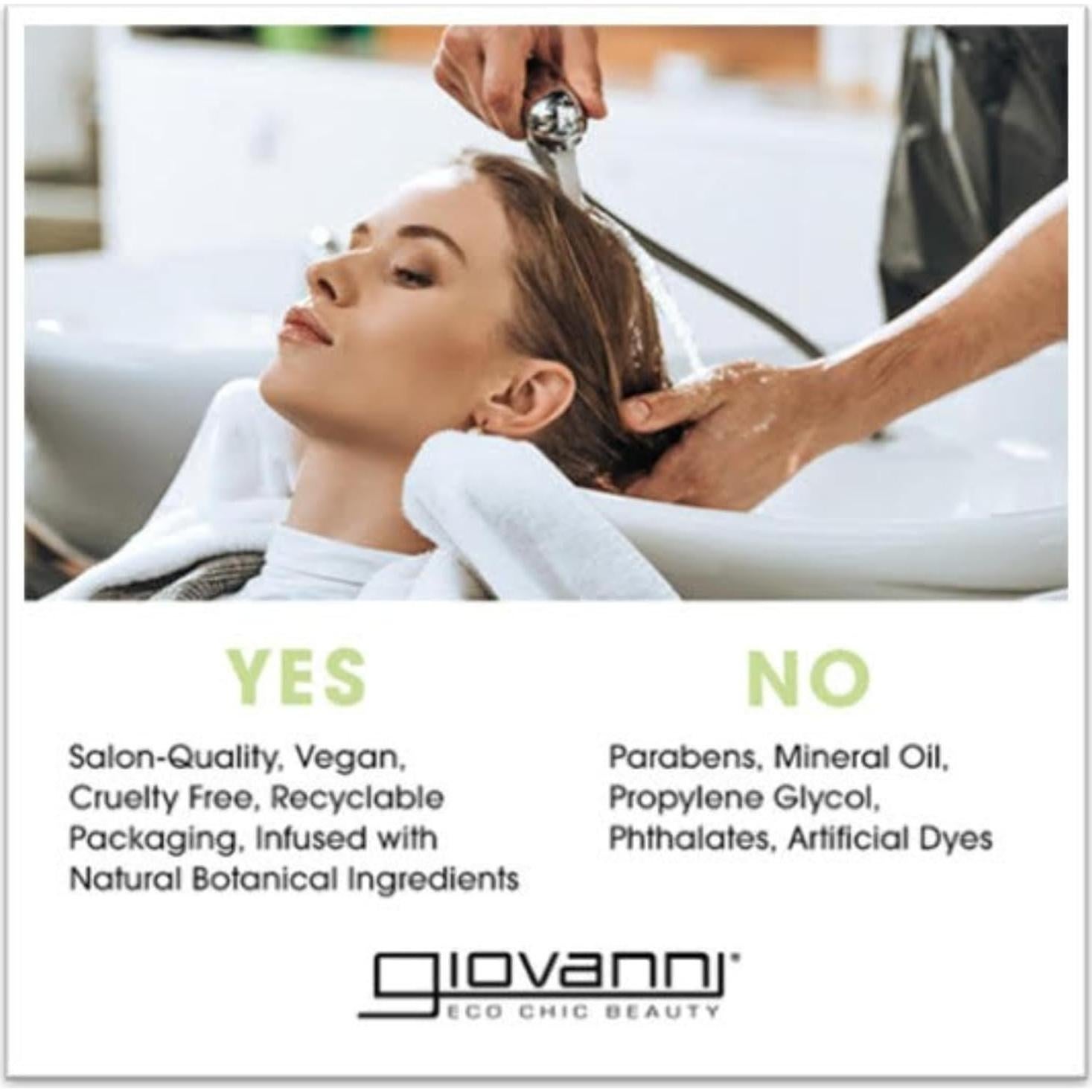 Suero Pulidor Anti-Frizz GIOVANNI 2chic 81.65 ml - Natural