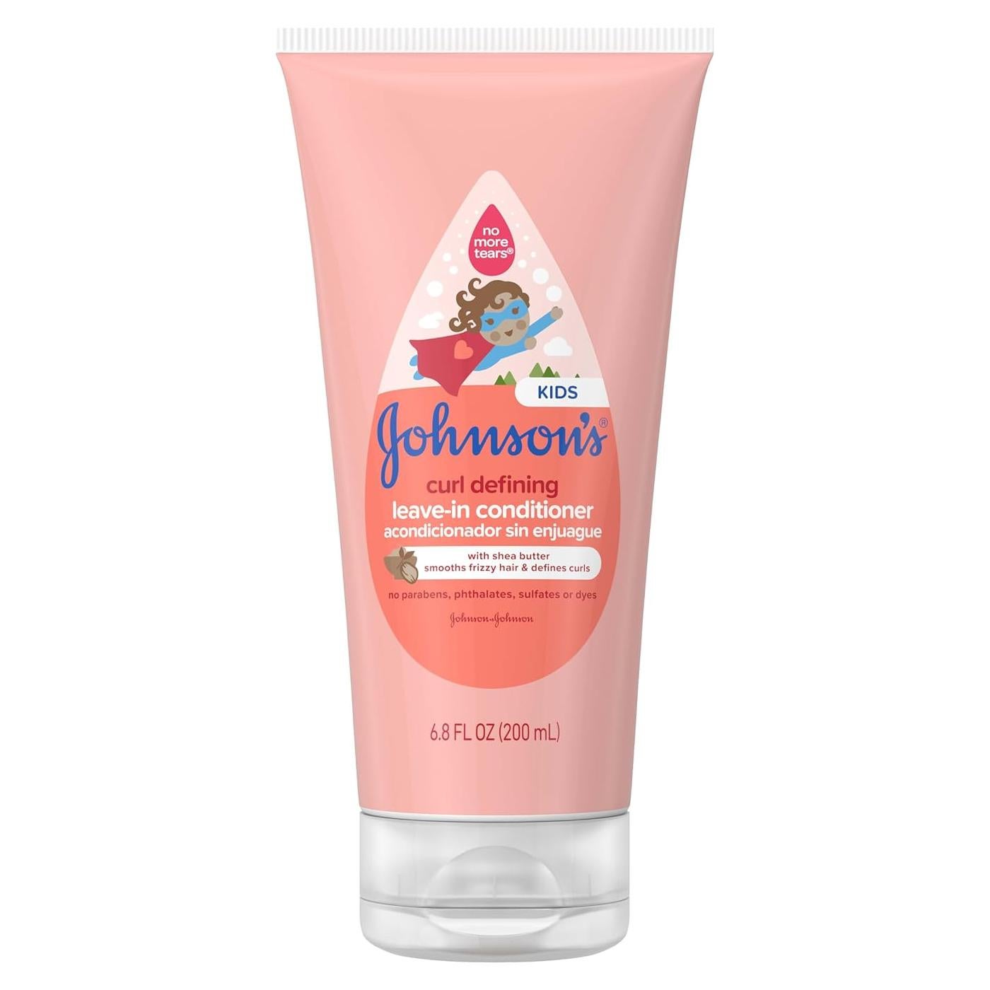 Acondicionador Sin Enjuague Johnson's 200 ml - Definidor de Rizos