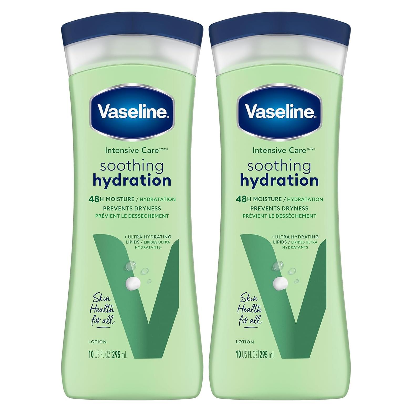 Vaseline Hidratación Calmante 2-Pack - Loción 100 ml con Aloe