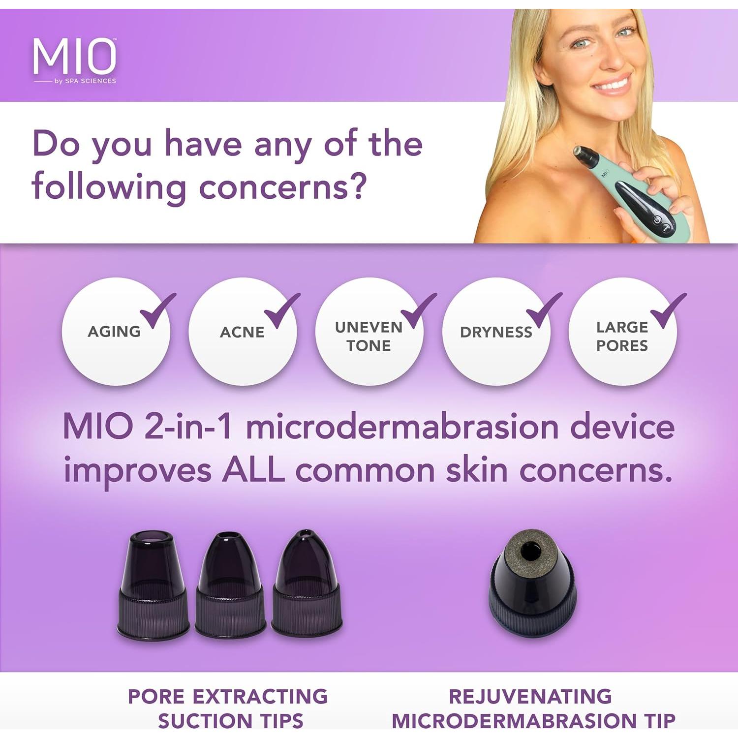 Spa Sciences MIO Microdermoabrasión Diamante Rejuvenecedor Piel