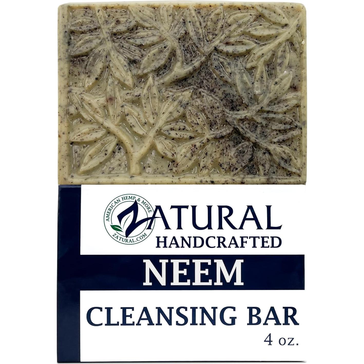 Jabón Zatural Neem Terapia Ultra-Sensible 90g Alivio Irritaciones