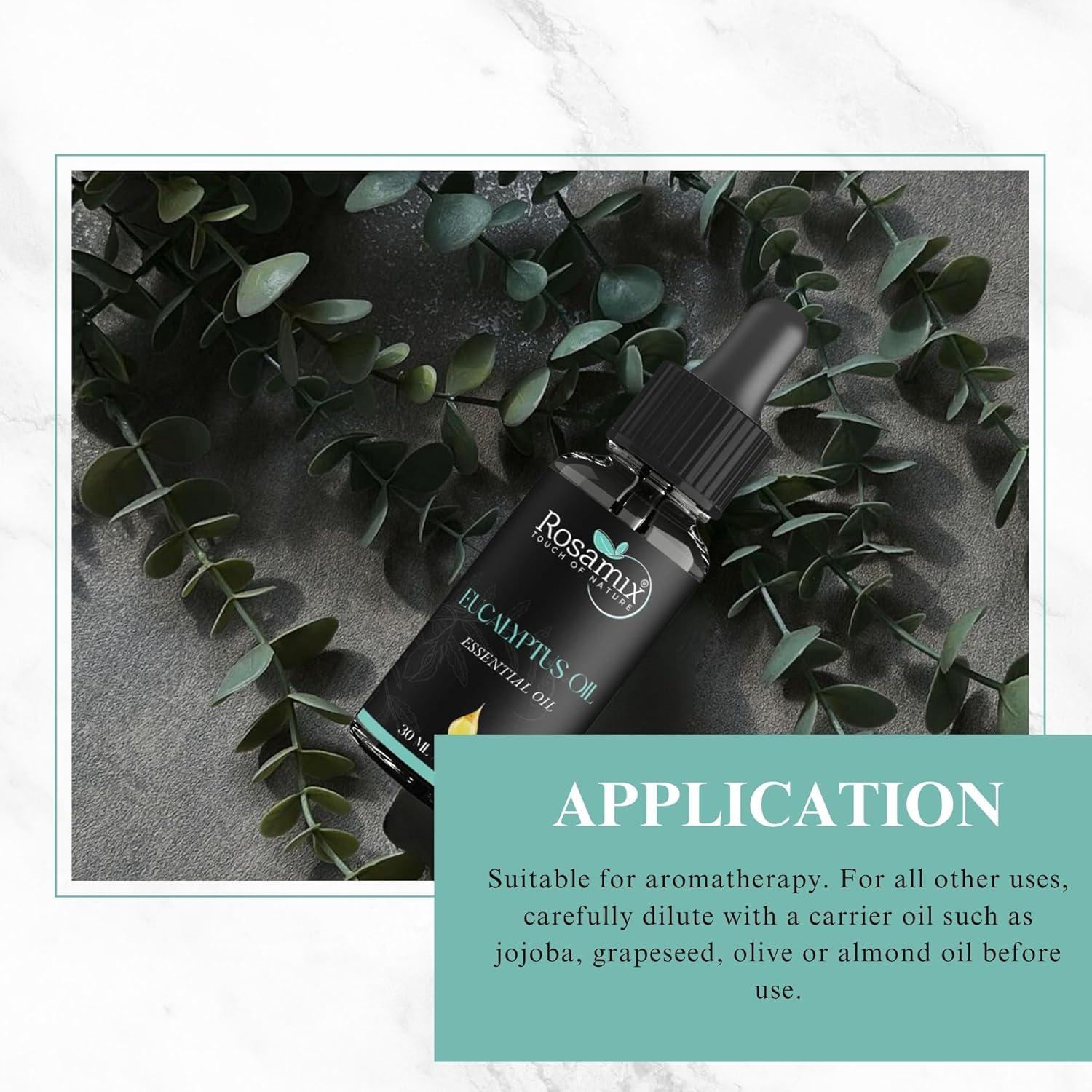 Aceite Esencial de Eucalipto Puro Rosamix 30ml - Aromaterapia