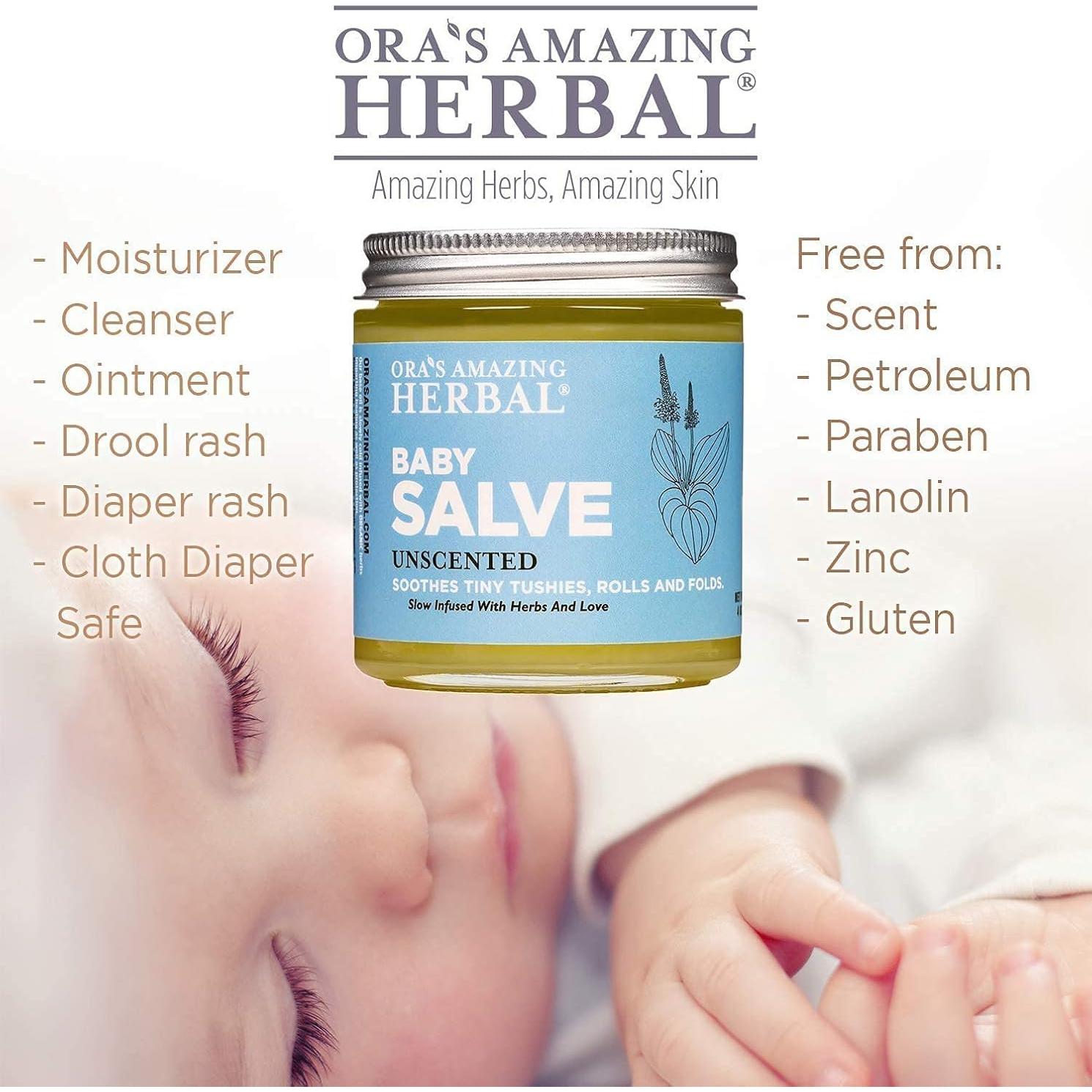 Bálsamo para Bebés Ora's Amazing Herbal 28g Sin Fragancia