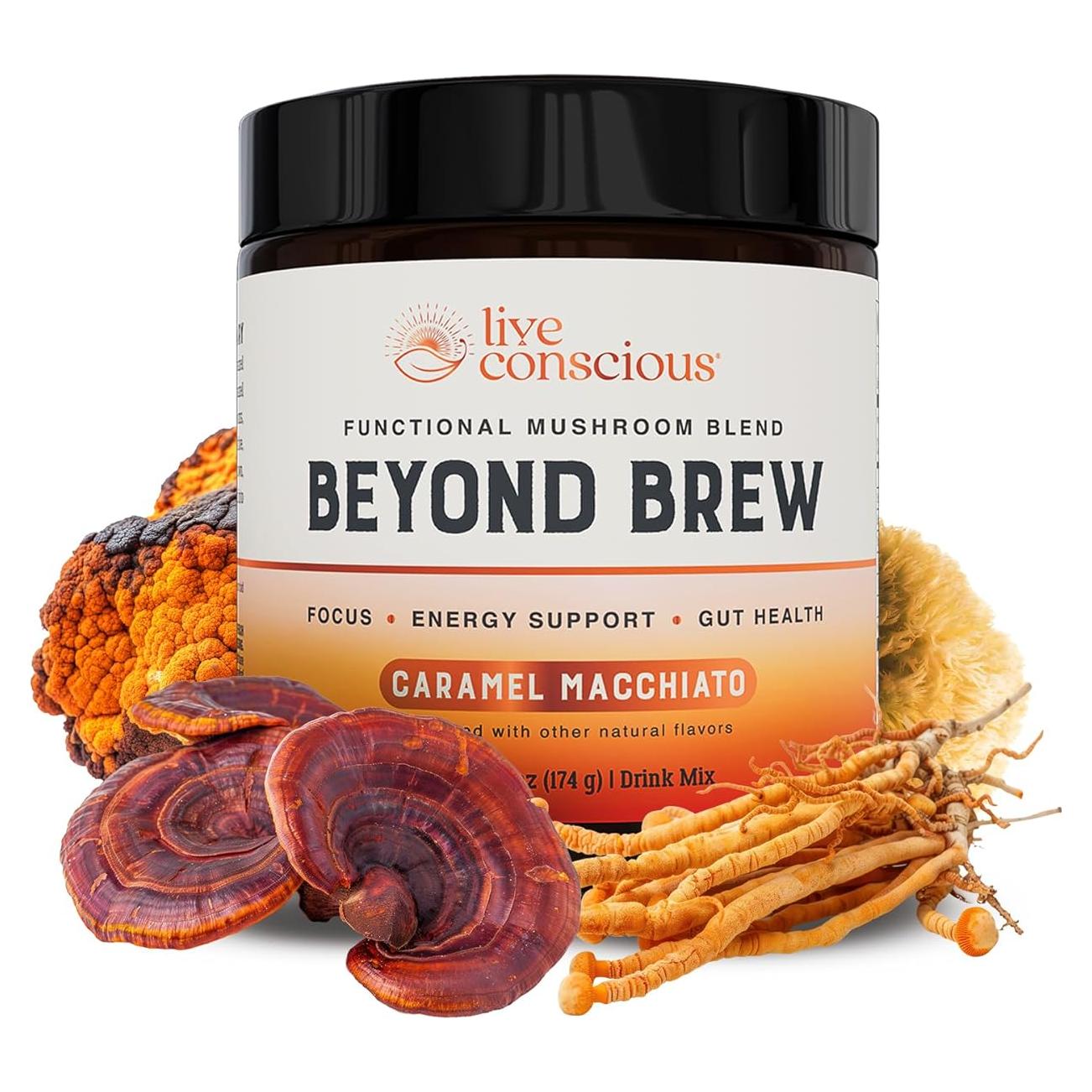 Más Allá de Brew Caramelo Macchiato - Superalimento 30 Porciones