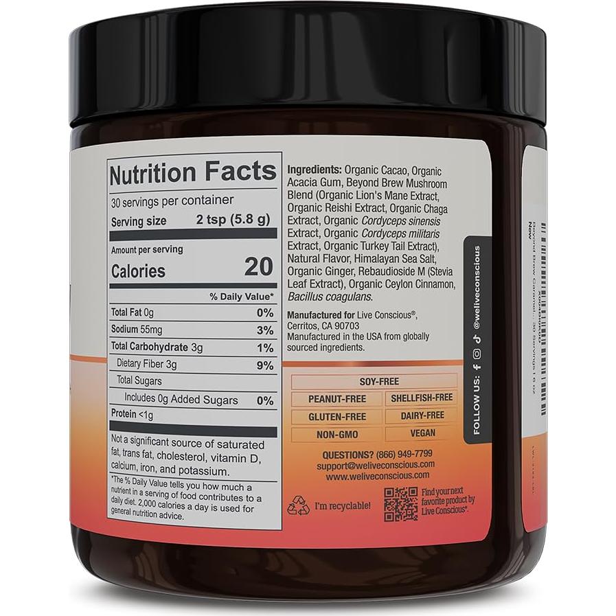 Más Allá de Brew Caramelo Macchiato - Superalimento 30 Porciones