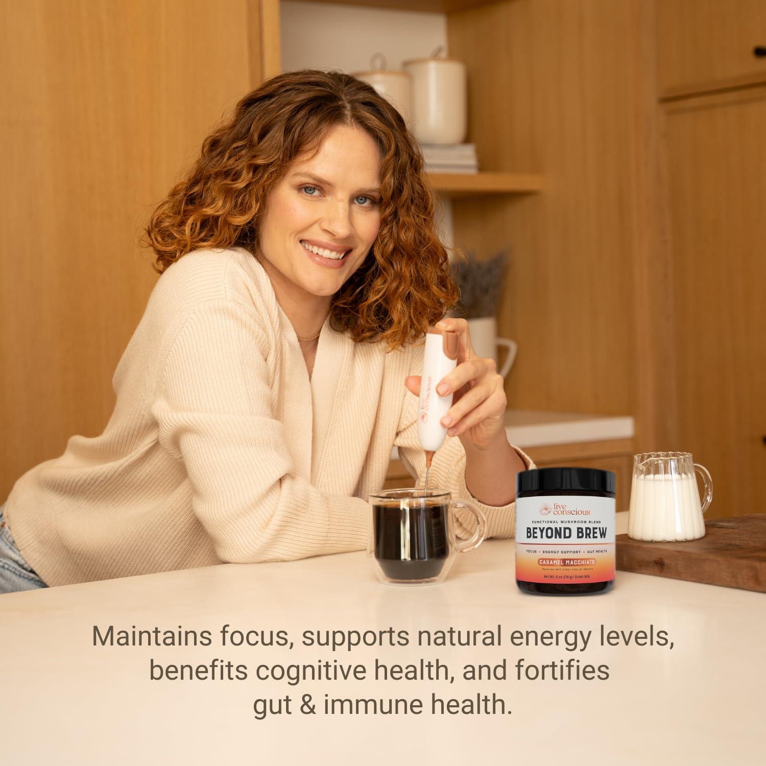 Más Allá de Brew Caramelo Macchiato - Superalimento 30 Porciones