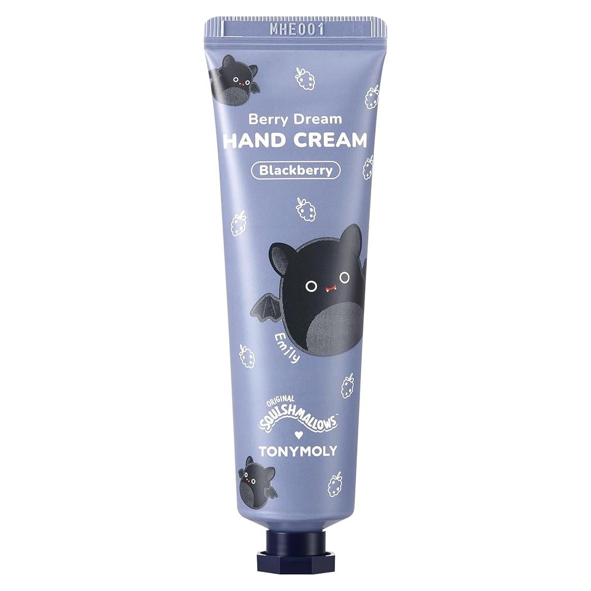 Crema de Manos TONYMOLY x Squishmallows Mora 30ml Hidratante