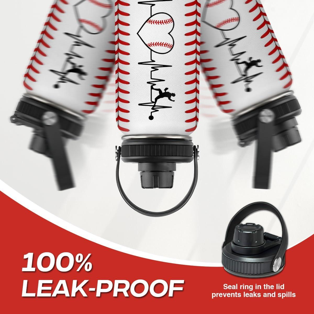 Botella de Agua SANDJEST 0.95L Acero Inoxidable Aislada