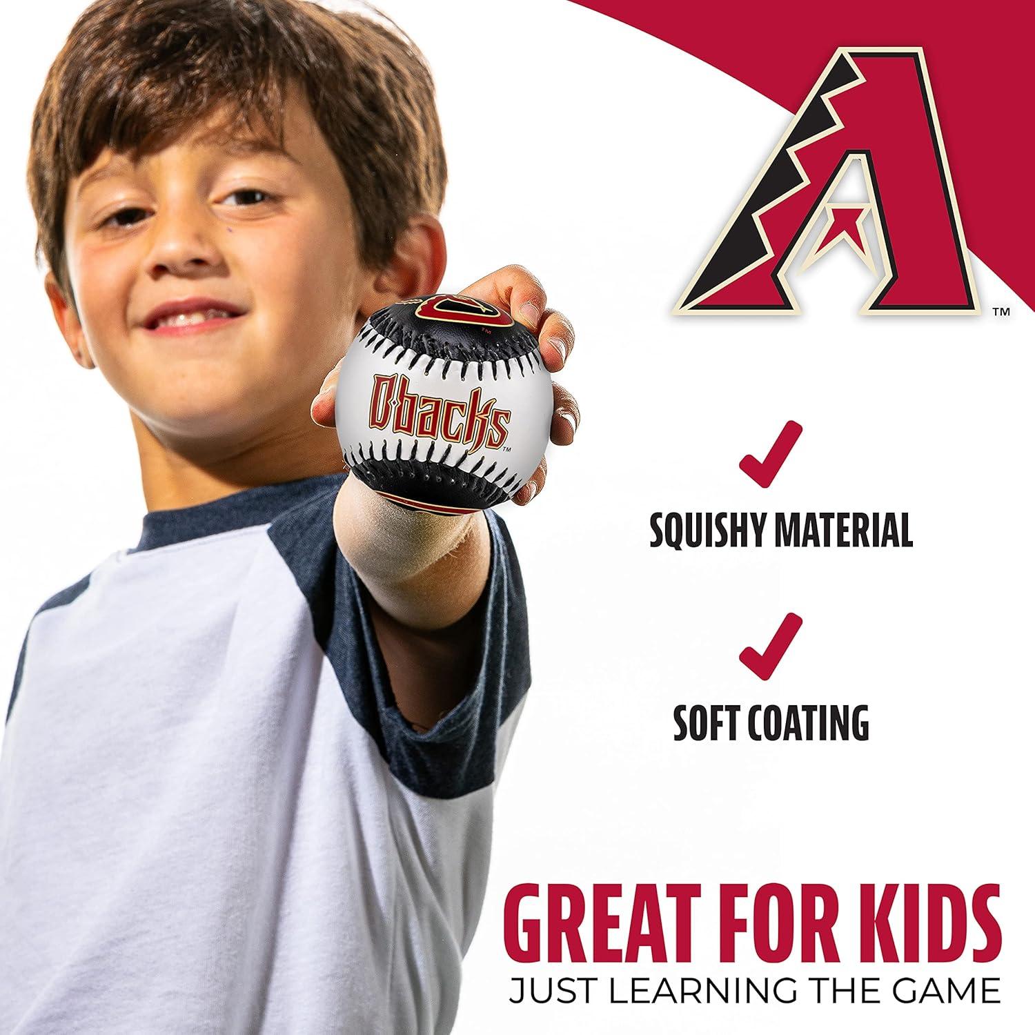 Pelota de béisbol suave Franklin Sports MLB Diamondbacks