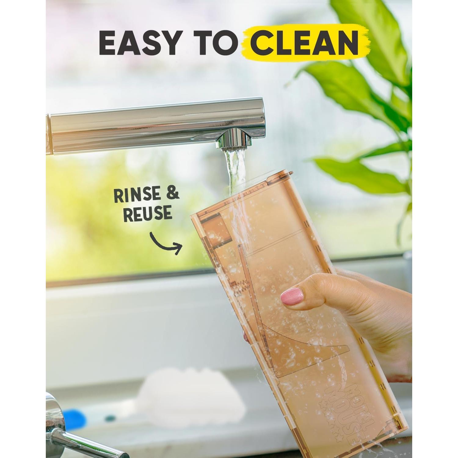 Trampas Humanas para Ratones Motelmouse - Paquete de 4 Reutilizables