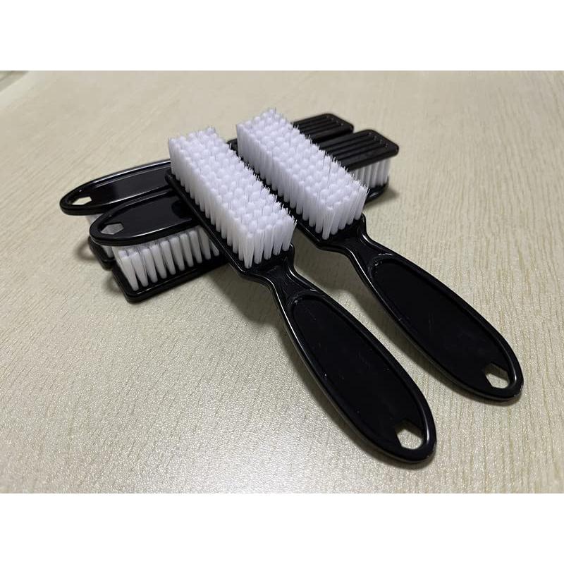 12 Cepillos de Uñas SQULIGT con Agarre Negro para Manicura