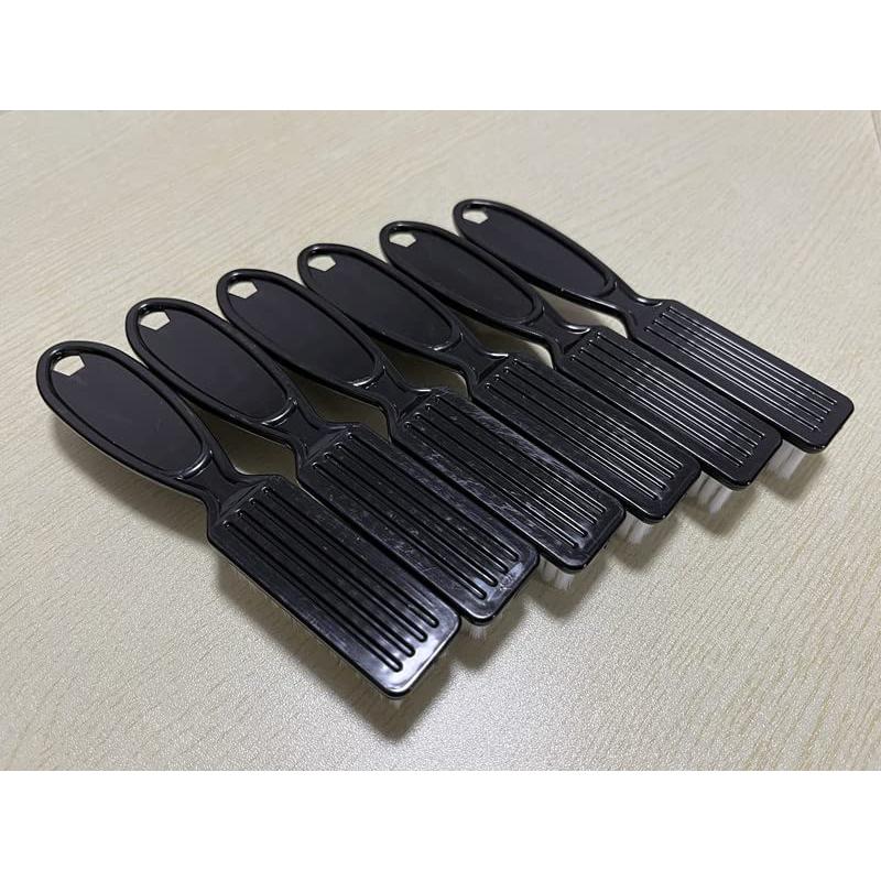 12 Cepillos de Uñas SQULIGT con Agarre Negro para Manicura