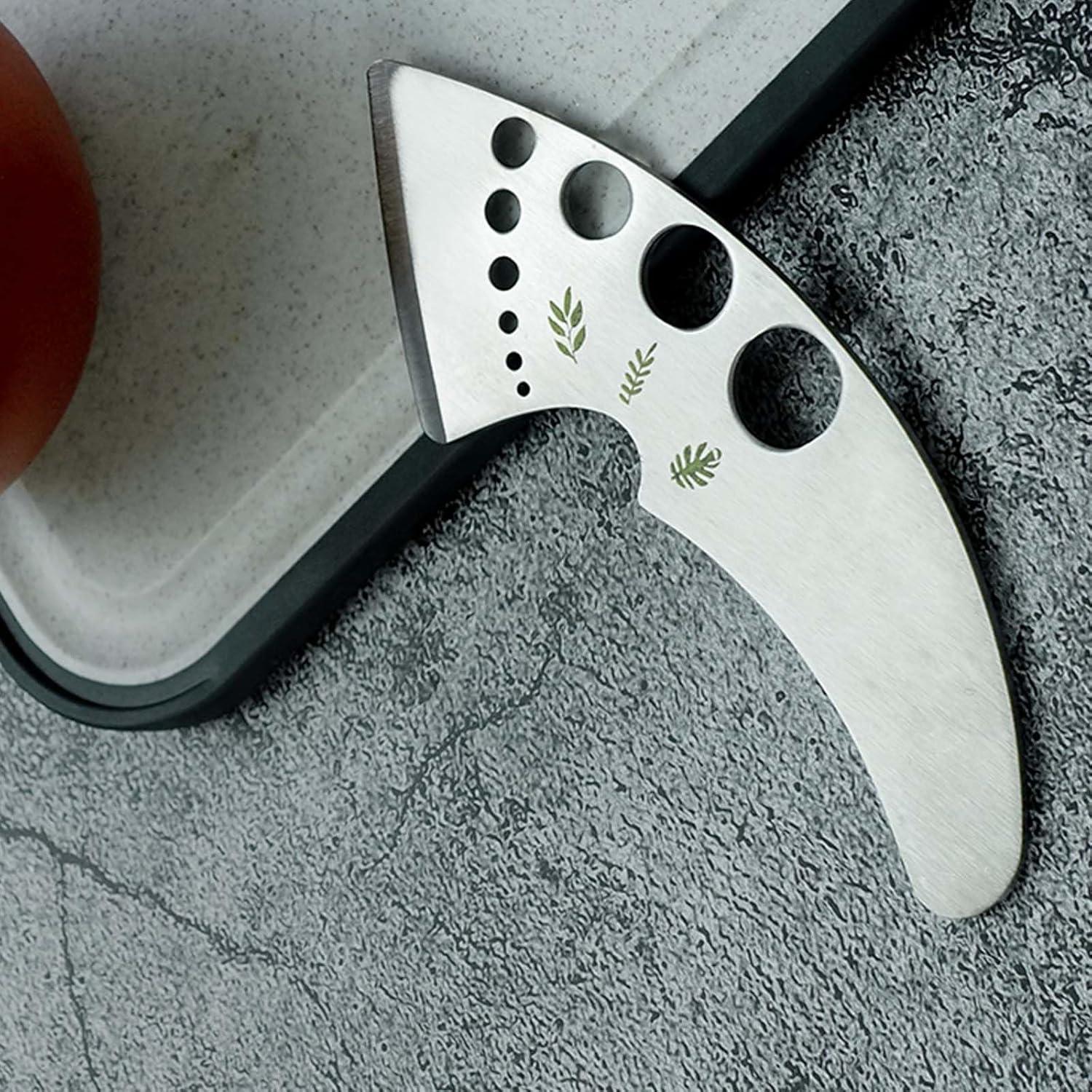 Desprendedor de Hojas MGMGART Acero Inoxidable 430 9 Agujeros