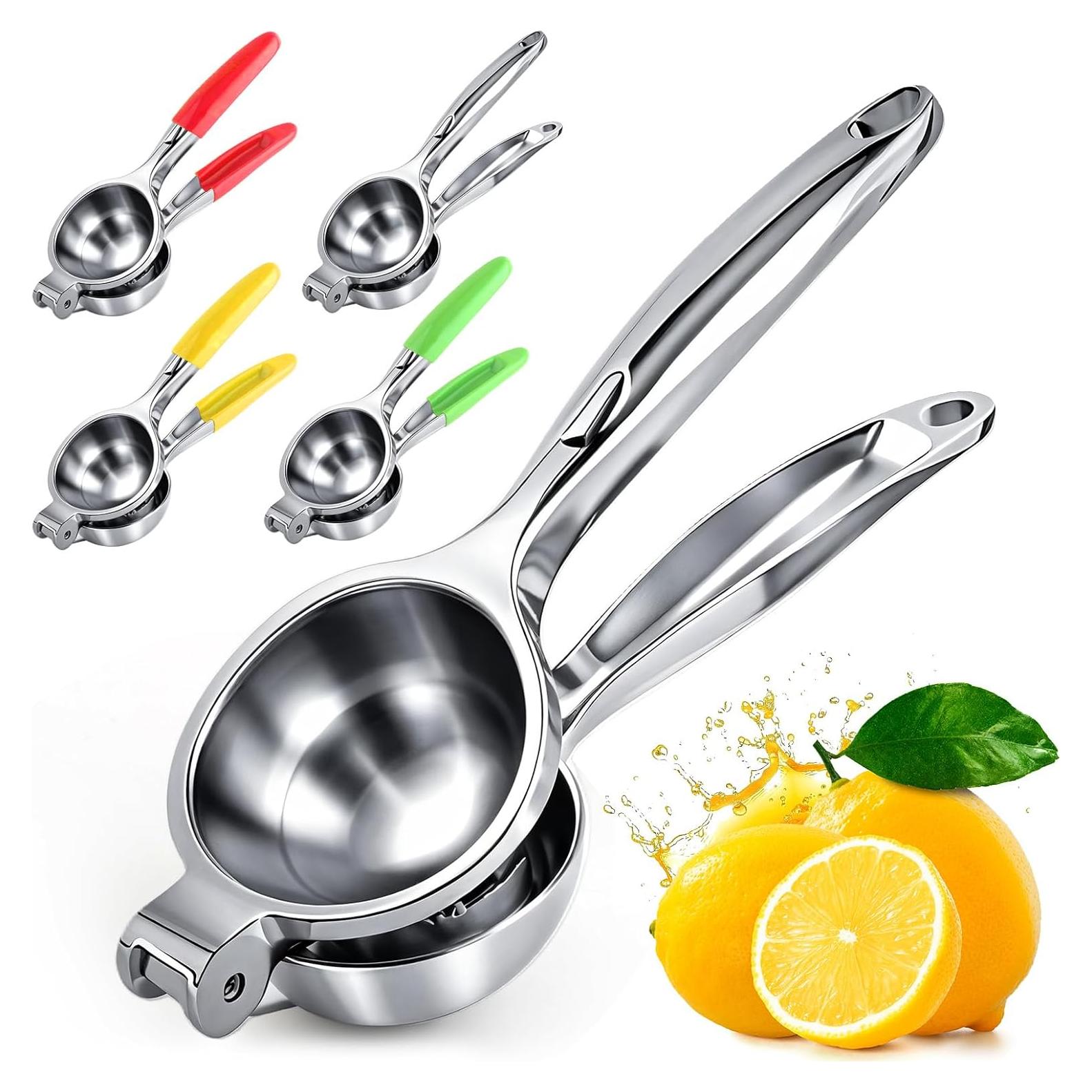 Exprimidor de Limón Manual PUPTILY Acero Inoxidable 0.5L