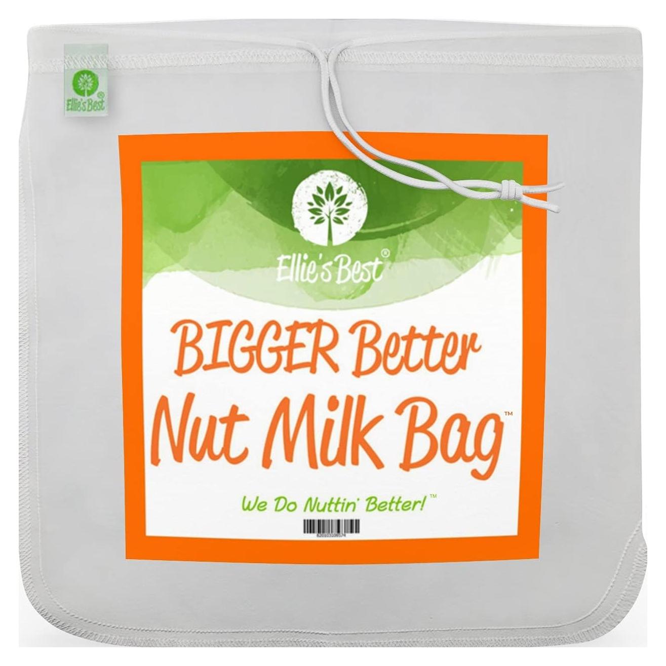 Bolsa de Leche de Nueces Ellie's Best - Grande 30x30 cm - Reutilizable