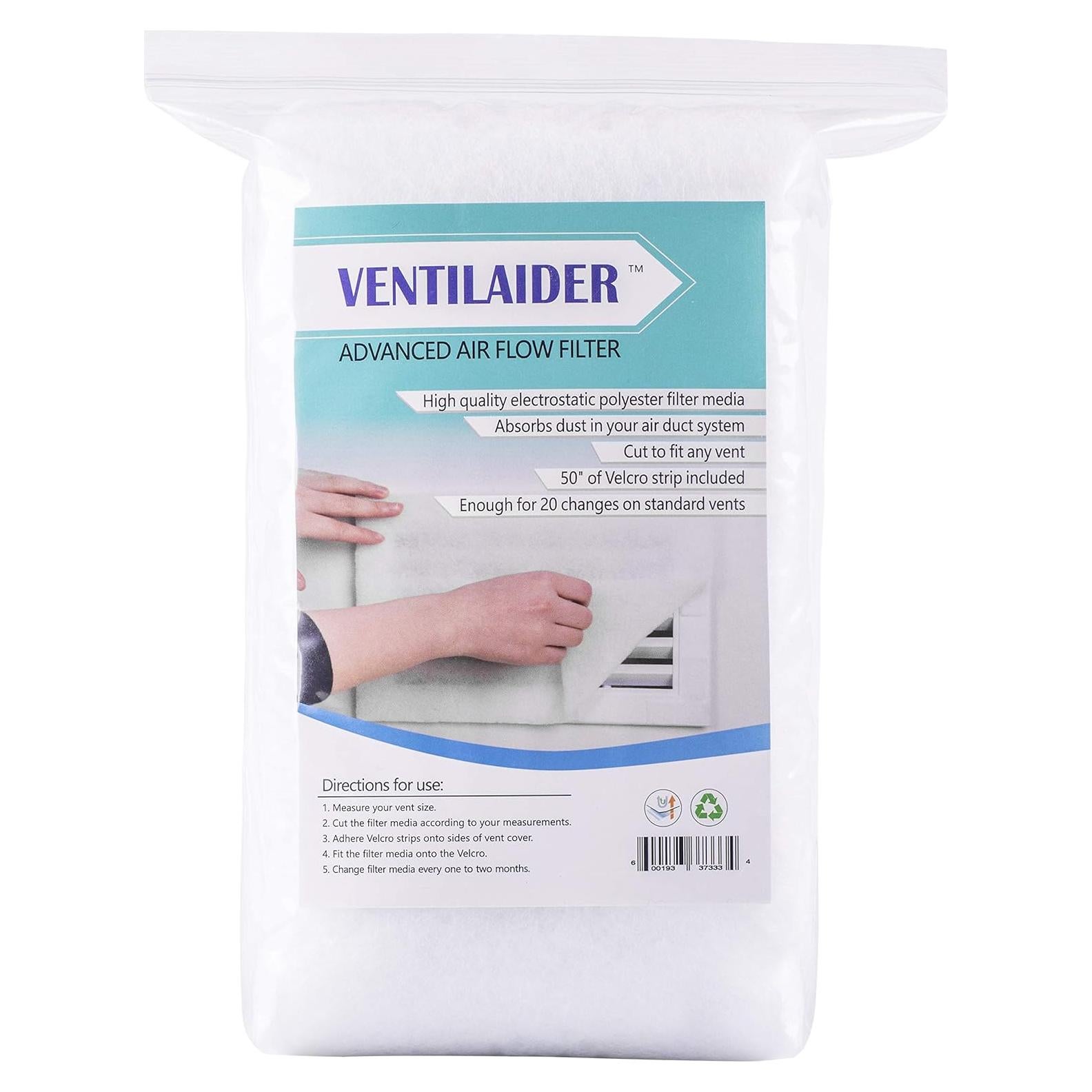 Juego de Filtros de Ventilación 16x60 cm Ventilaider