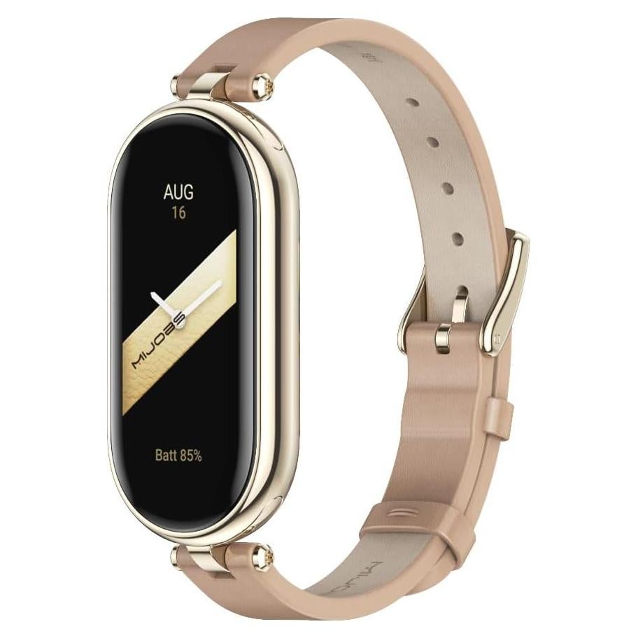 Correa MIJOBS para Xiaomi Mi Band 8 y 9 Cuero Genuino